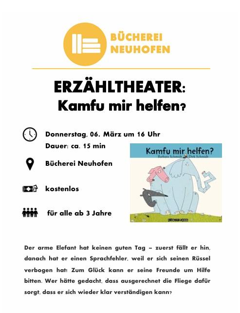 Erzähltheater Kamfu mir helfen