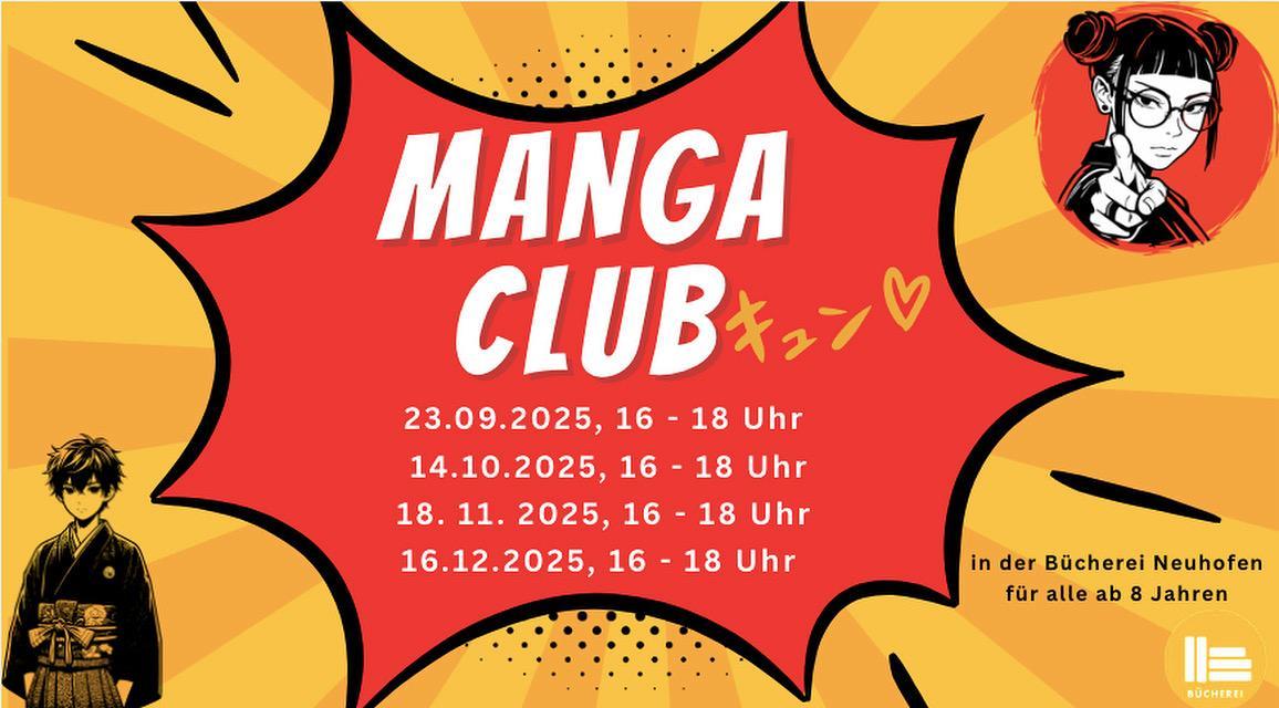 Manga Club in der Bücherei Neuhofen an der Krems