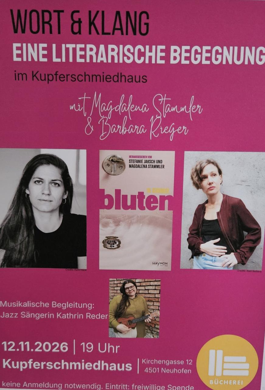 Lesung: Bluten