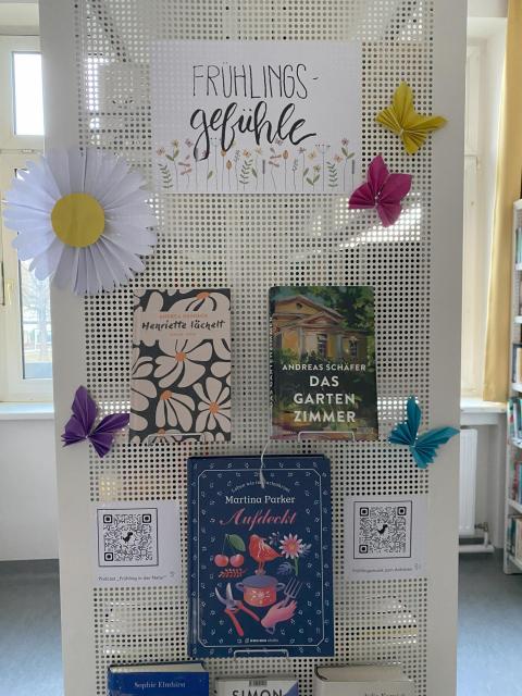 Neue Themenwand zum Frühling
